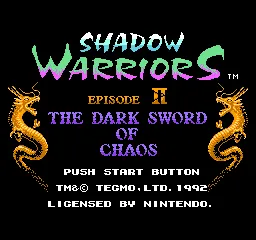 Title Screen